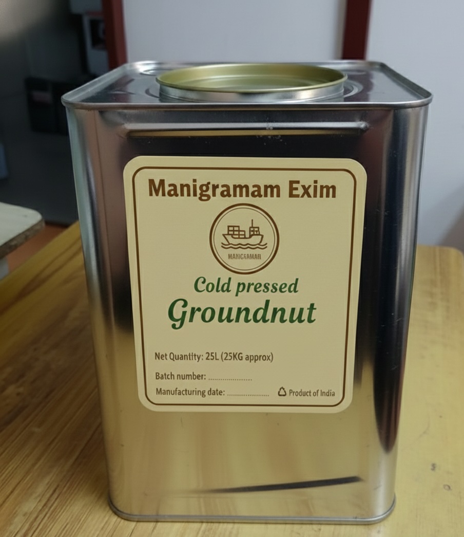 Cold-Pressed Groundnut Oil